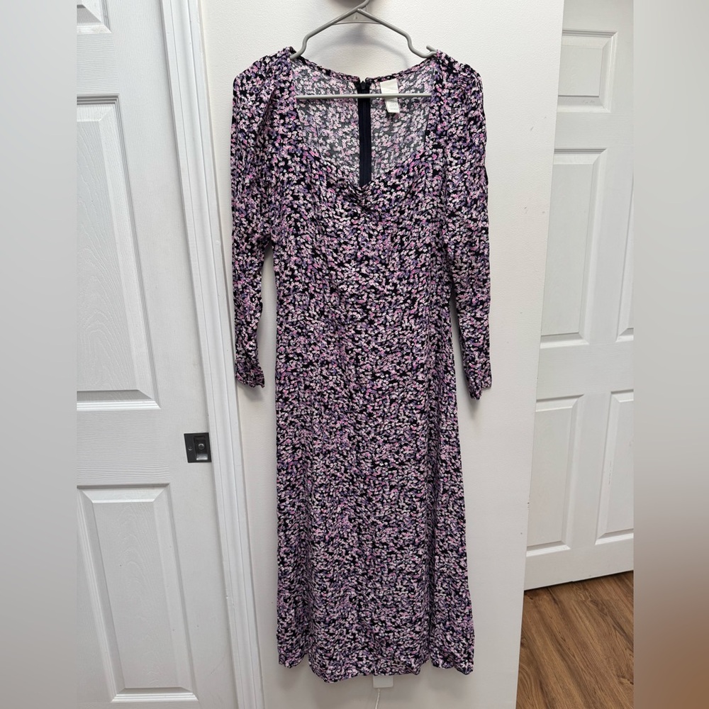 Floral Long Sleeve Dress